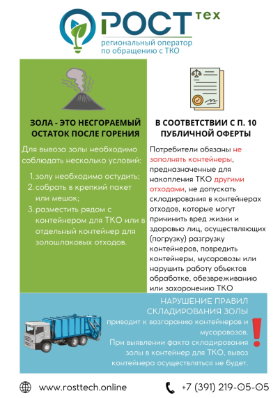 Информация по складированию золы. Информация по складированию золы.